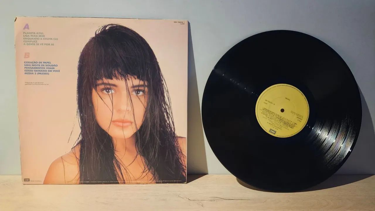 Disco de Vinil Mara - Álbum Original - LP - 1989 - Foto 2