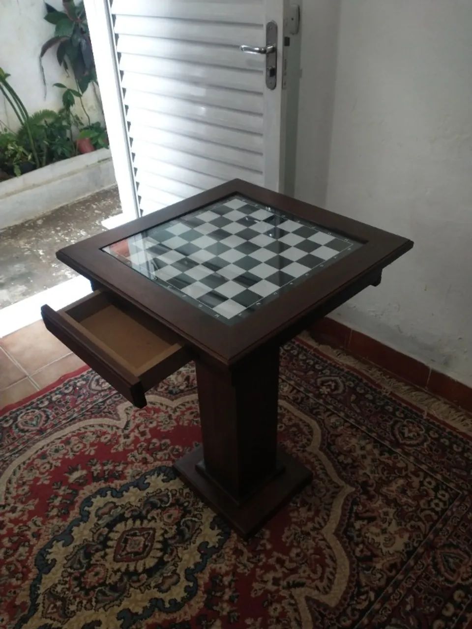 Mesa para jogar Xadrez e Damas  - Foto 5