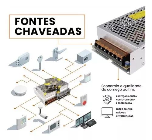 Fonte chaveada 50a 600w 