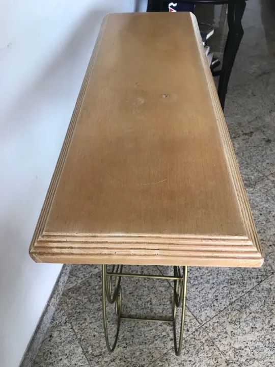 Rack de Vinho em Metal Dourado - Foto 4