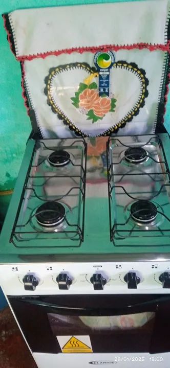 Fogão usado por 6 meses 