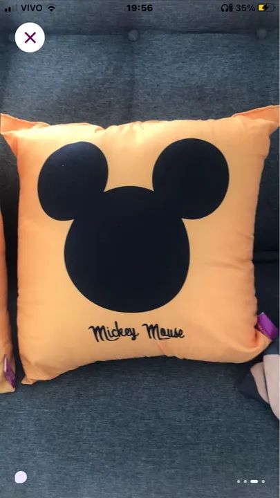 Kit Almofada Mickey Mouse