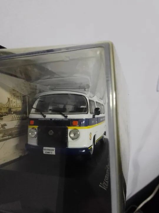 Kombi T2 Guarda Civil Metropolitana SP - Escala 1:43 - Foto 2