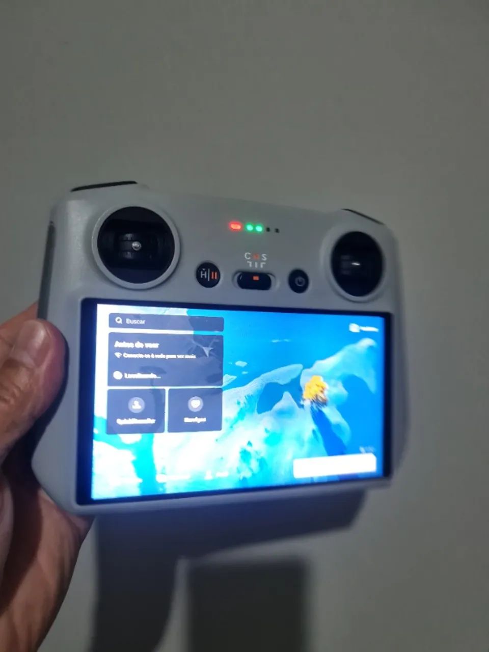 Controle c/ tela Dji Rc P/ Mini 3, 3 Pro Novo
