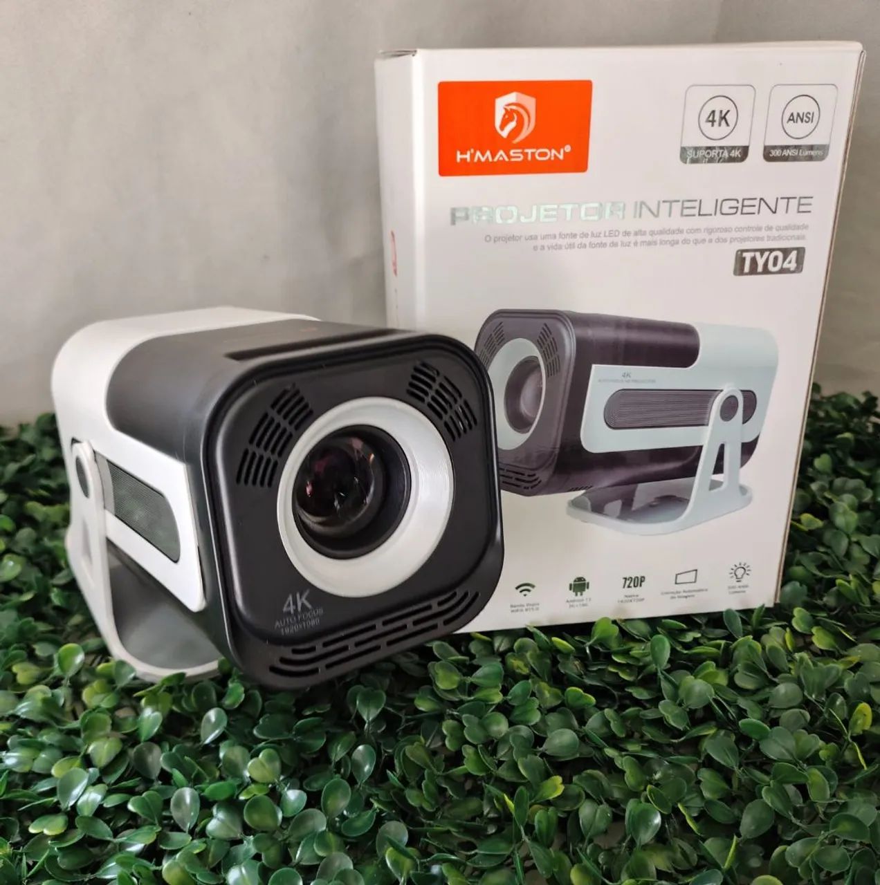 Projetor Inteligente H'MASTON 4K - TYO4 - Foto 2