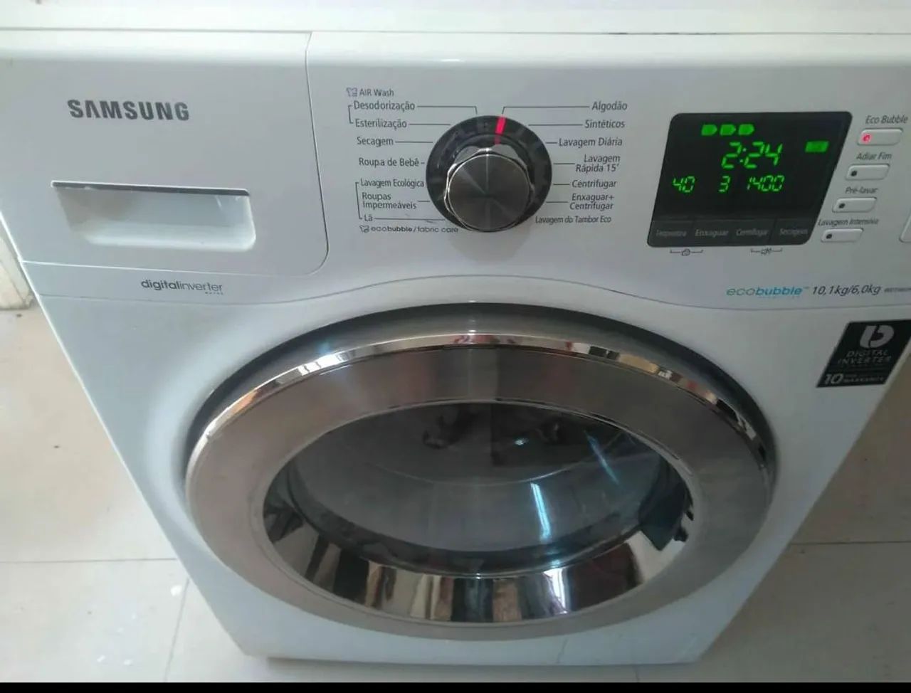 Lava e seca Samsung 10.1 inverte  - Foto 4