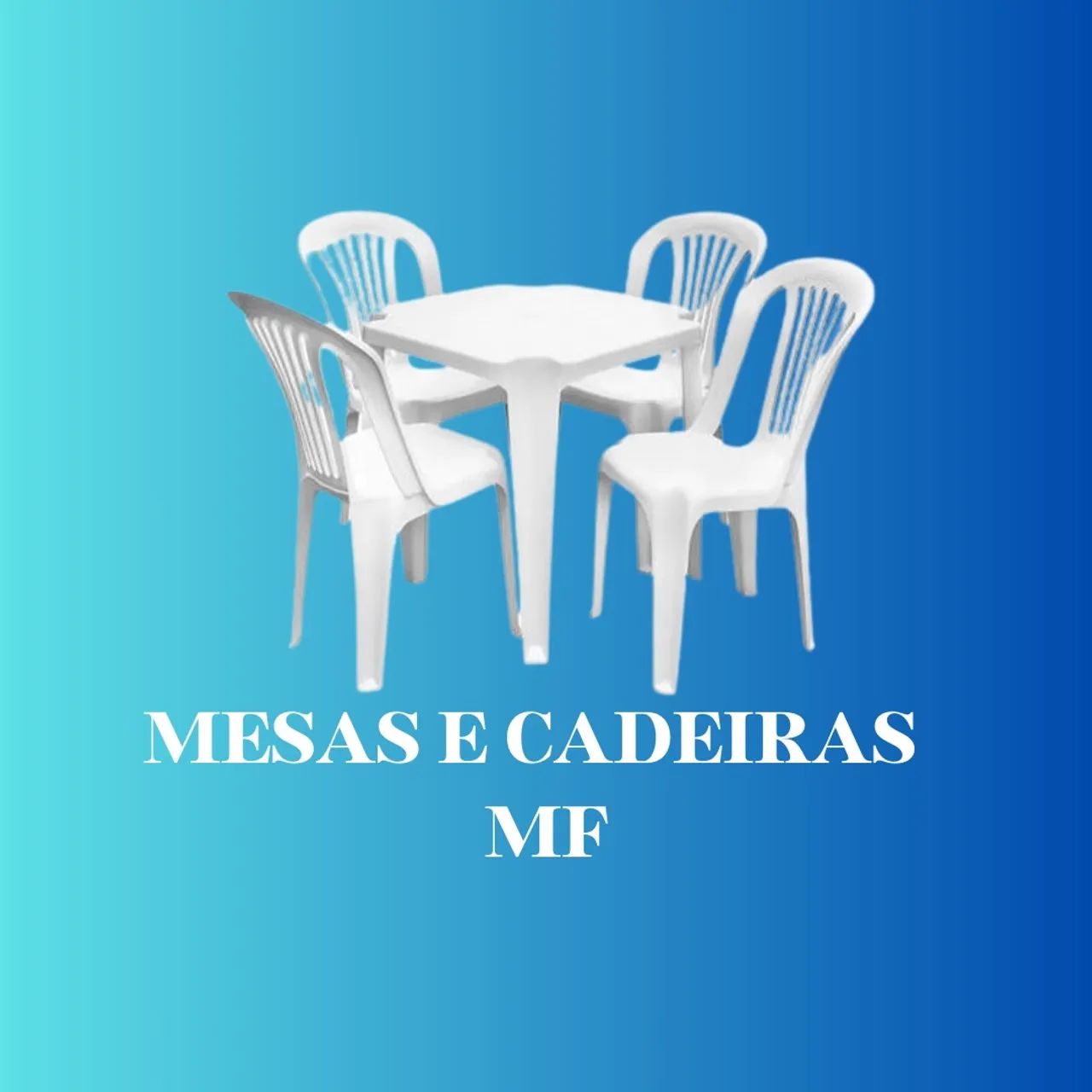 Mesas e cadeiras plásticas  - Foto 3