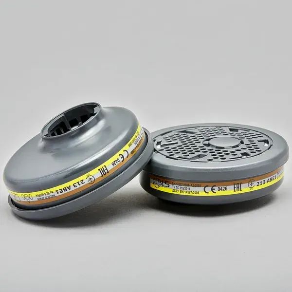 Filtro Para Mascara Bls 213 Abe 1 Vo + Ga Gasese E Vapores Cor Preto - Foto 4