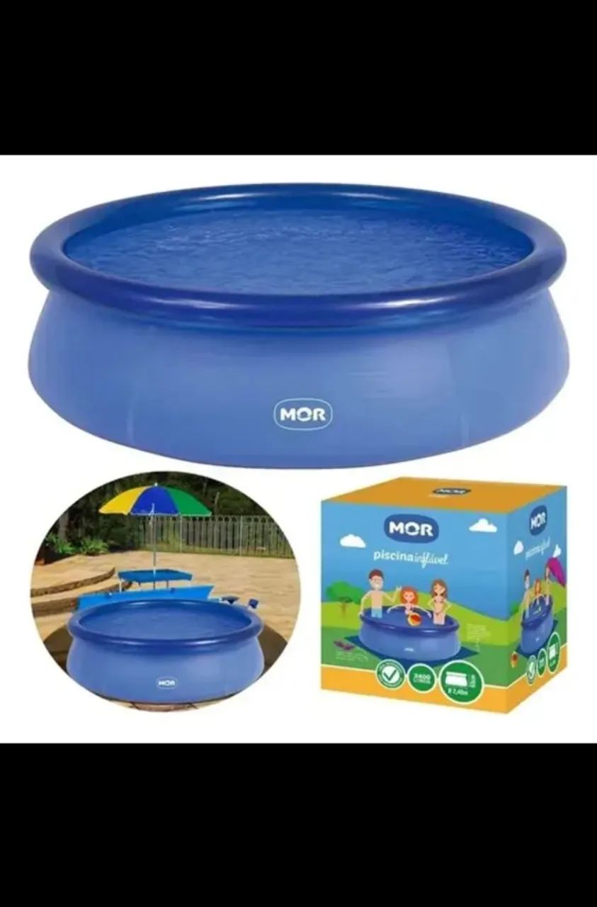 Piscina Inflável Infantil Mor - Diversão garantida! - Foto 4