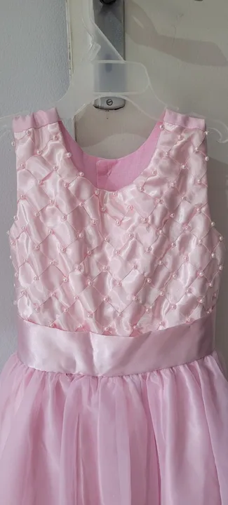 Vestido Rosa Festas 4 anos Lindo!!!