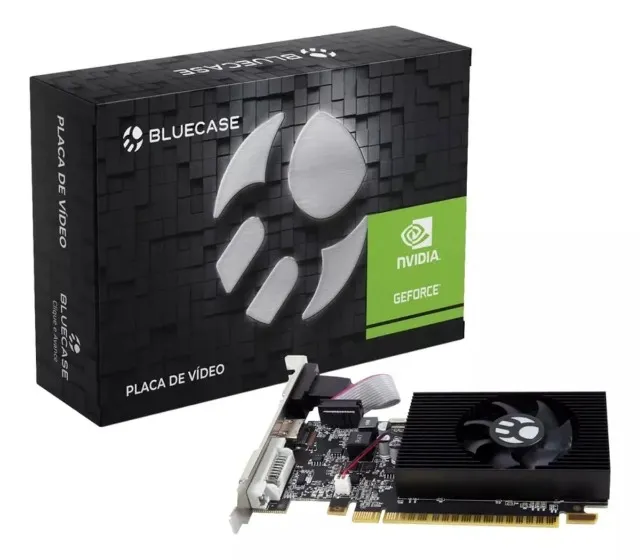 Placa De Vídeo Gpu Gt210 1gb Ddr3 64 Bits Dvi Hdmi Vga - Novo - Loja Coimbra Computadores