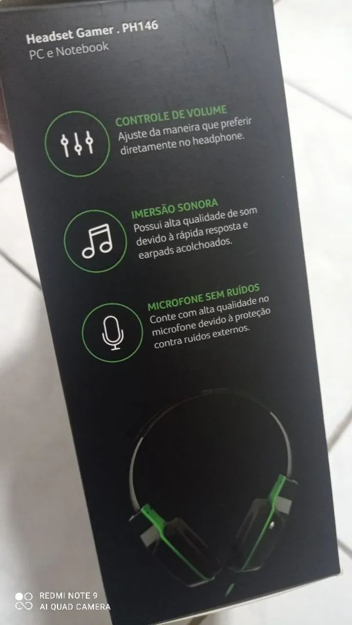 Headset Gamer Multilaser PC e Notebook64220037361921121