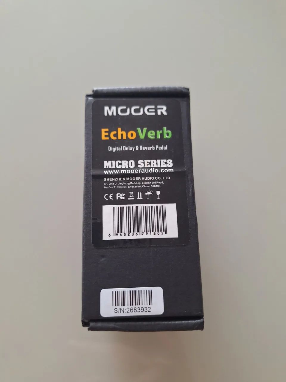 Pedal Mooer Echoverb Delay & Reverb - Foto 5