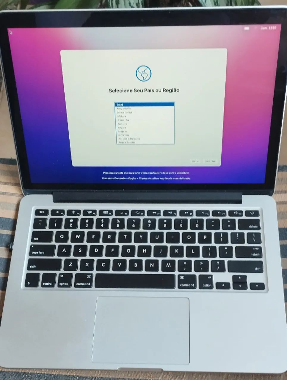 Apple Macbook Pro 2015 A1502 i5 2,7ghz 13 polegadas 8gb ram 128gb SSD Monterey 