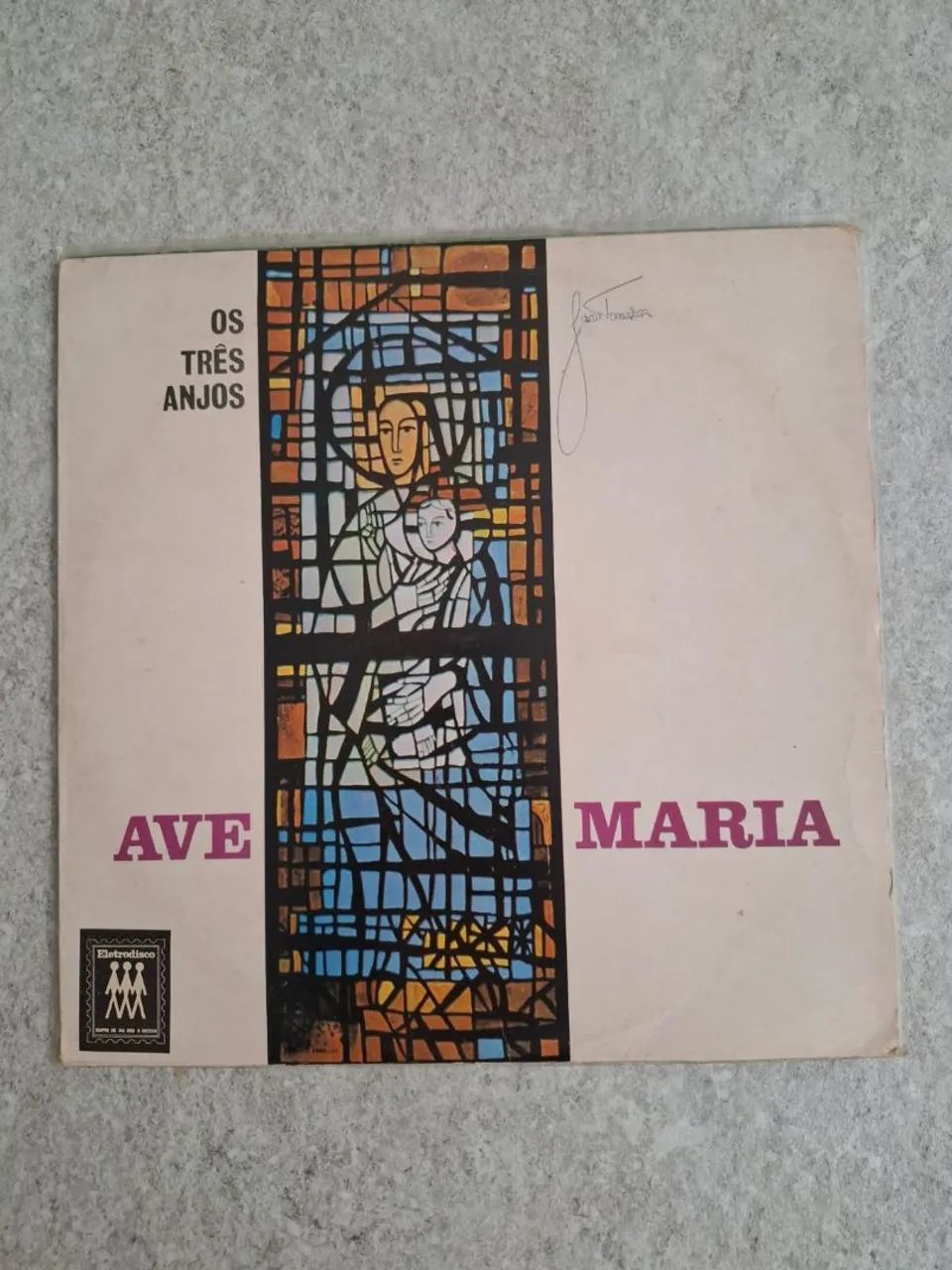 Lp vinil  ave maria os três anjos 