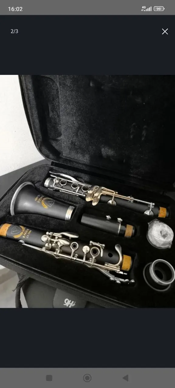 Clarinete Eagle - Novo