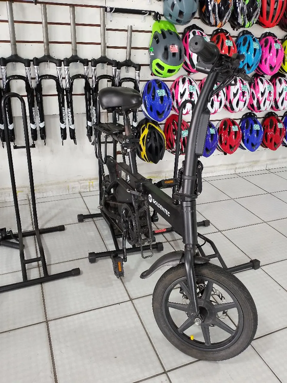 Bicicleta Elétrica GoldenTec Dobrável