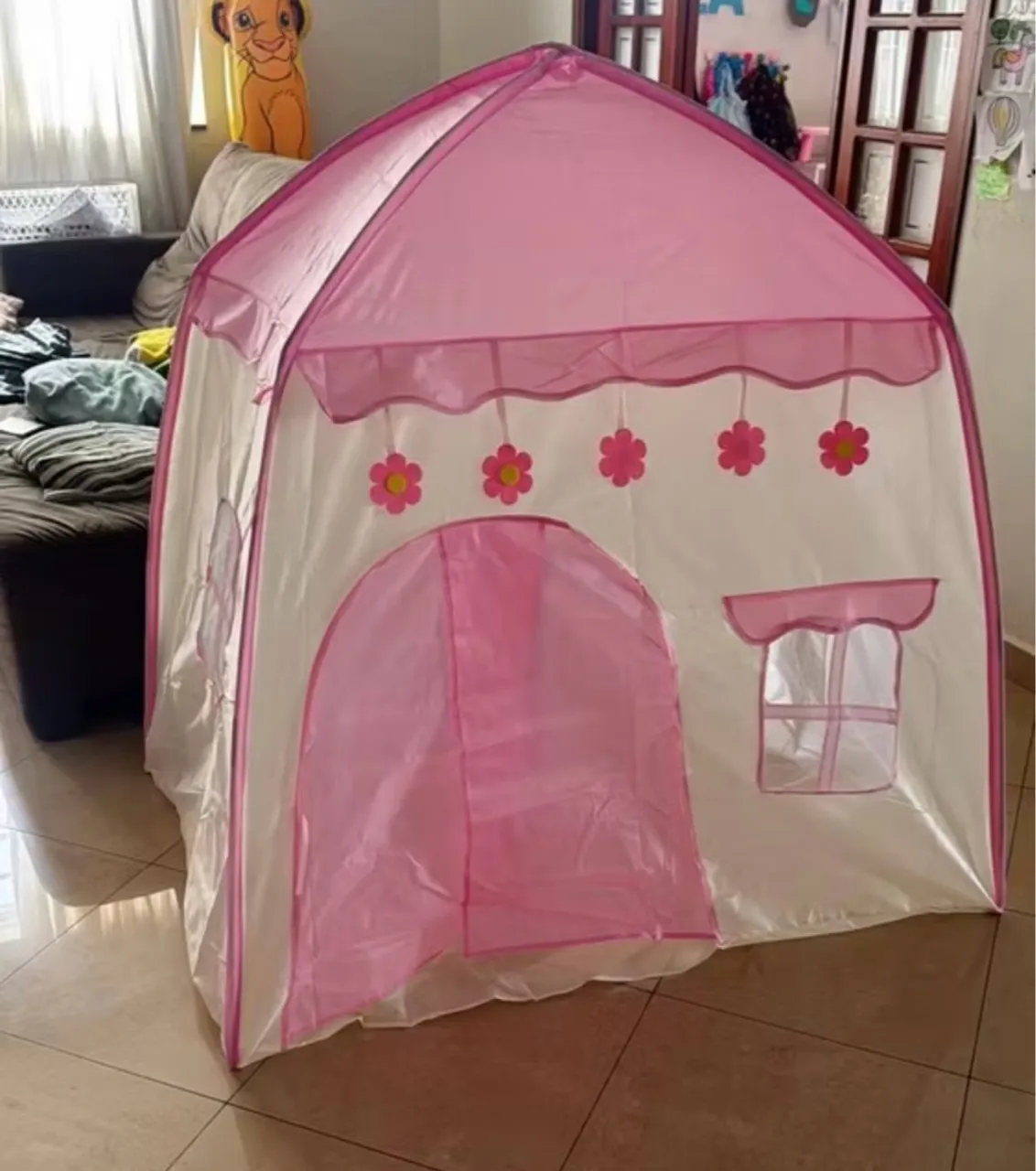 Casinha de Brinquedo Infantil Rosa