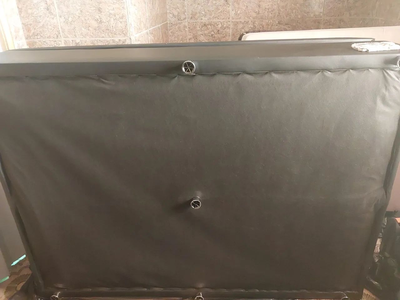 Base Box Casal cor Preta Ortobom  - Foto 5