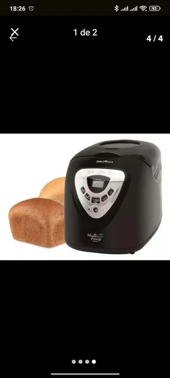 Máquina de fazer pão Britânia Multi Pane