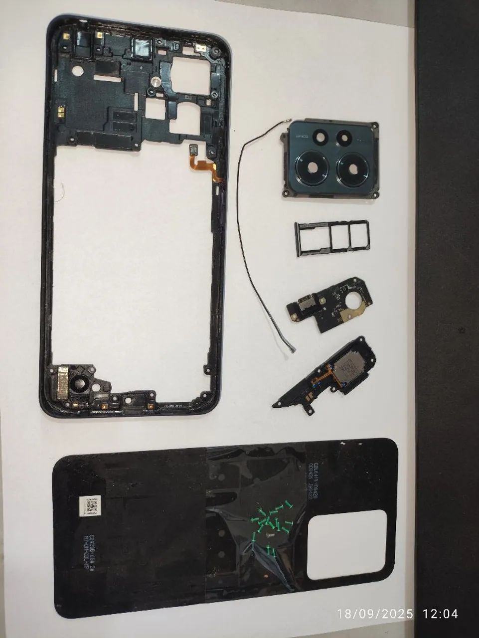 Peças Redmi Note 12