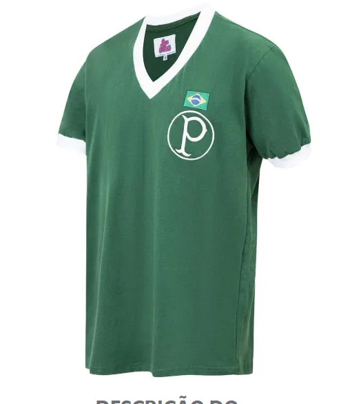 Camisa Retrô Palmeiras 1951 Mundial