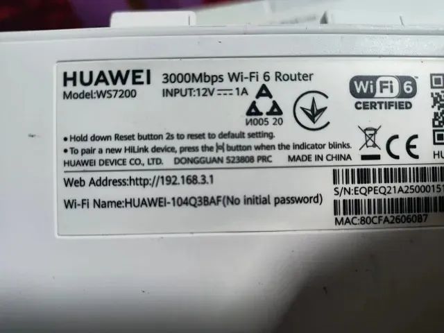 Roteador Huawei Ws7200 Ax3 Wi-fi 6 Plus 3000mbps - Foto 4