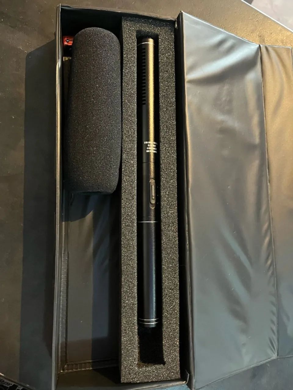 Microfone Shotgun Super Unidirecional Ultra-Cardióide HT-81 - Capte o Som com Precisão - Foto 3