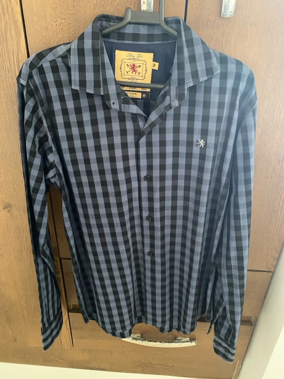 São João, Camisa Xadrez Masculina Slim Fit