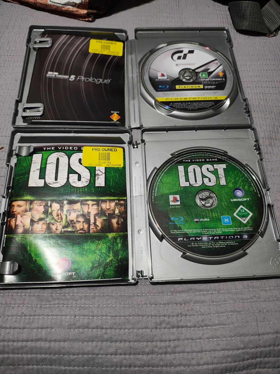 Lote de 2 jogos PS3 - Gran Turismo 5 Prologue e LOST - Foto 4