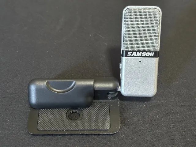 Microfone Samson Go Mic Condensador Cardioide Cor Silver - Foto 3