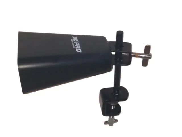 Cowbell 6 Polegadas + Suporte Para Prender No Aro Do Bumbo