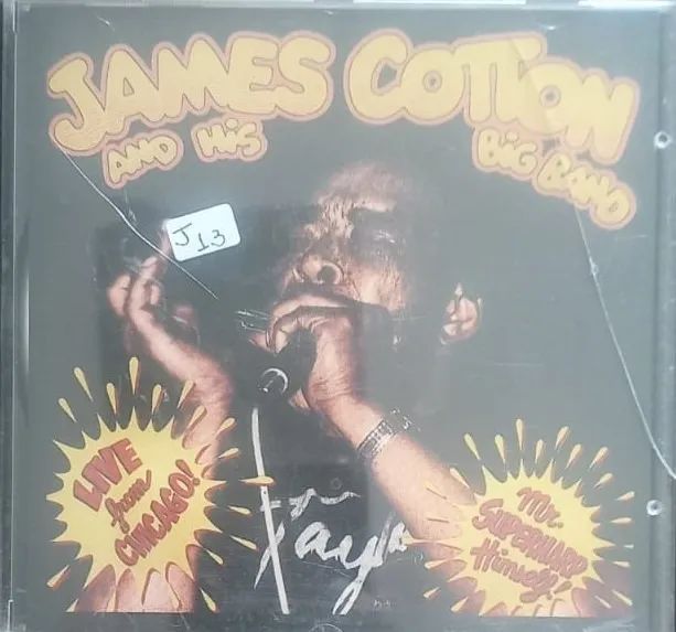JAMES COTTON - LIVE FROM CHIGAGO 