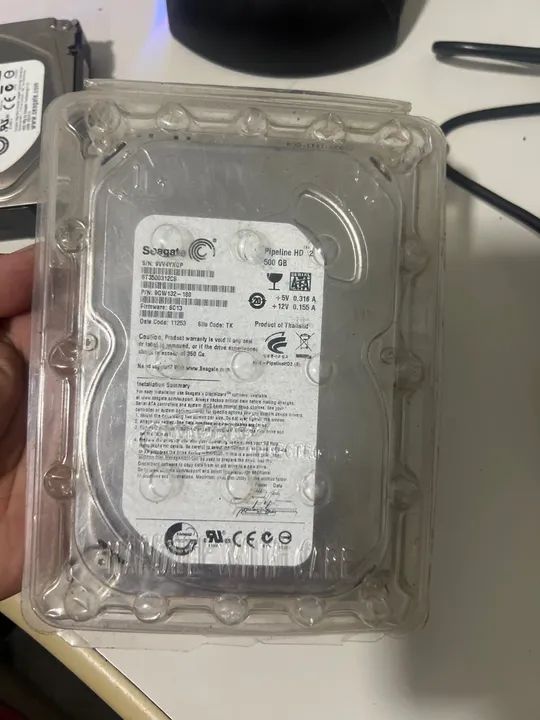 HD Seagate Pipeline HD 500GB