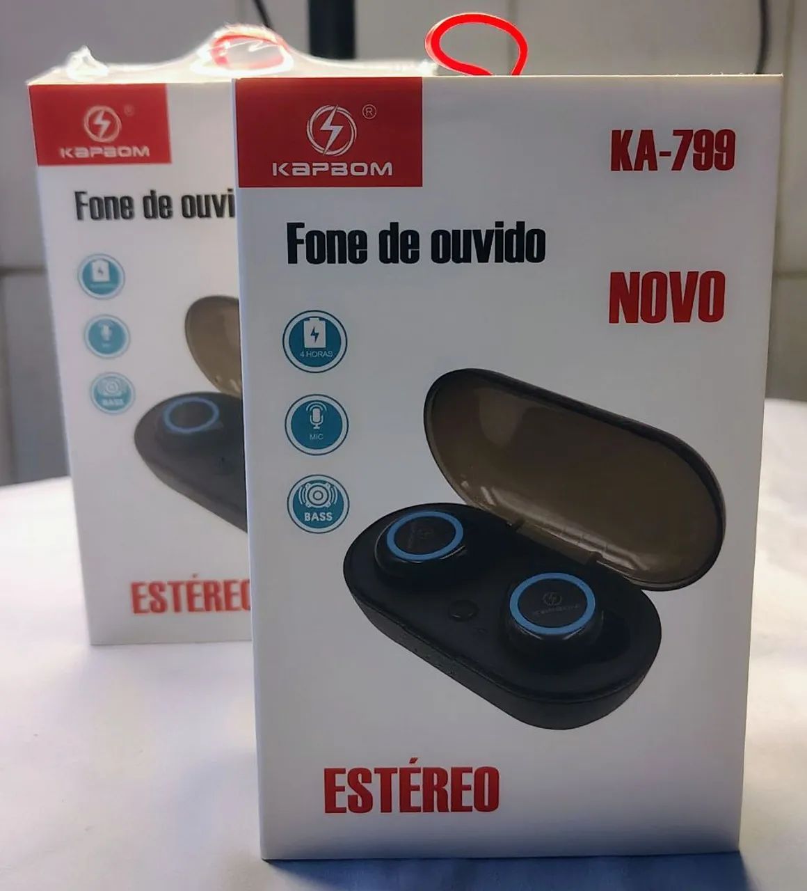 Fone de Ouvido Bluetooth KA-799 Novo - Foto 2