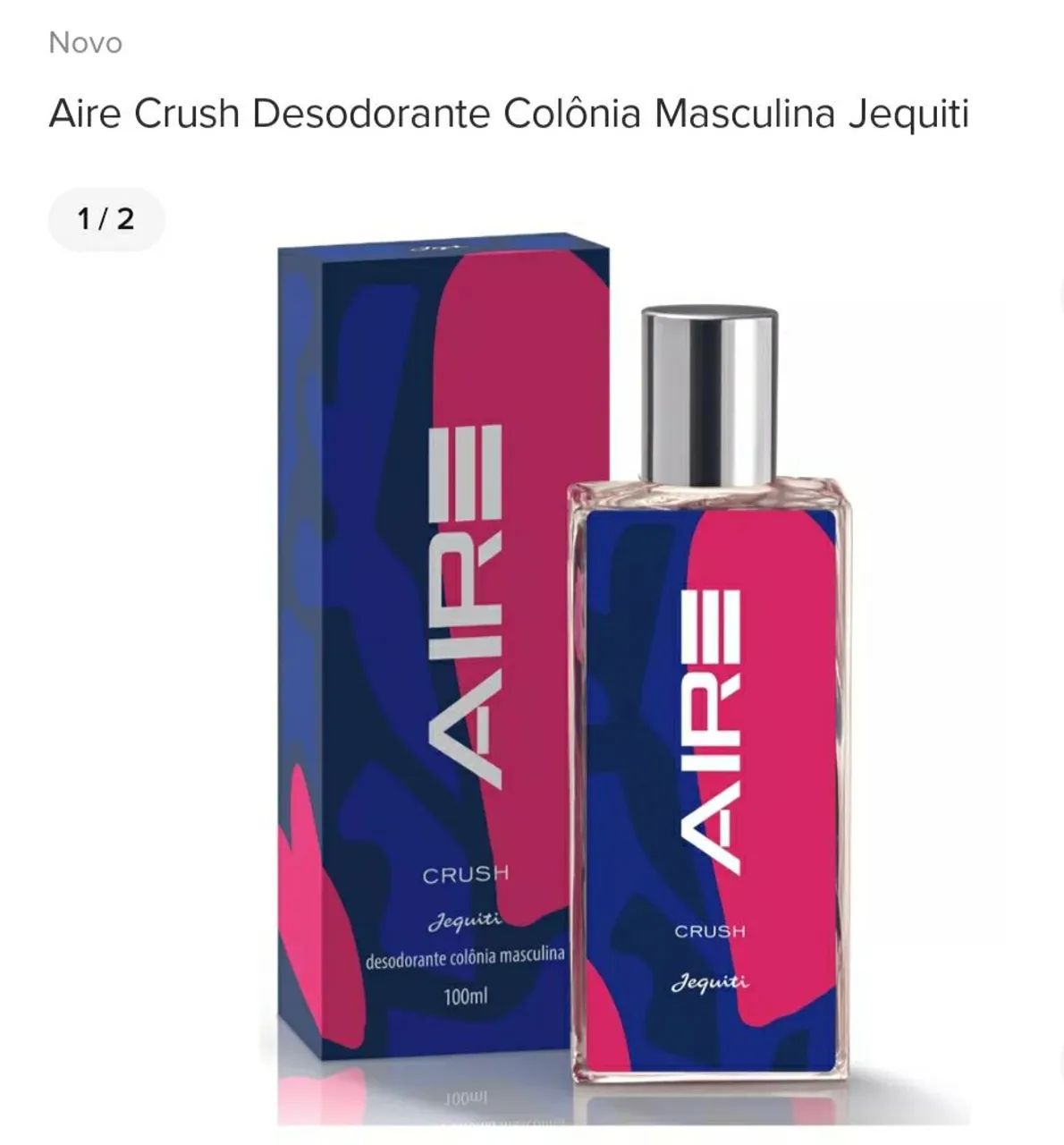 Aire Crush Desodorante Colônia Masculina Jequiti 100ml