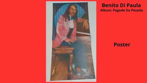Discos de Vinil Benito Di Paula - Album Pagode da Pesada.  - Foto 5