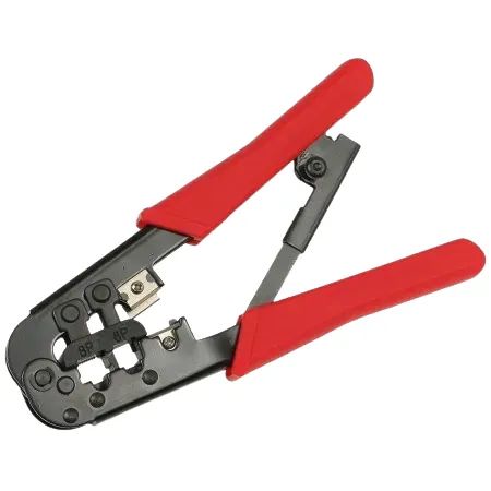 ALICATE DE CRIMPAR RJ11/RJ12/RJ45 C/CATRACA NETWORL TOOL 