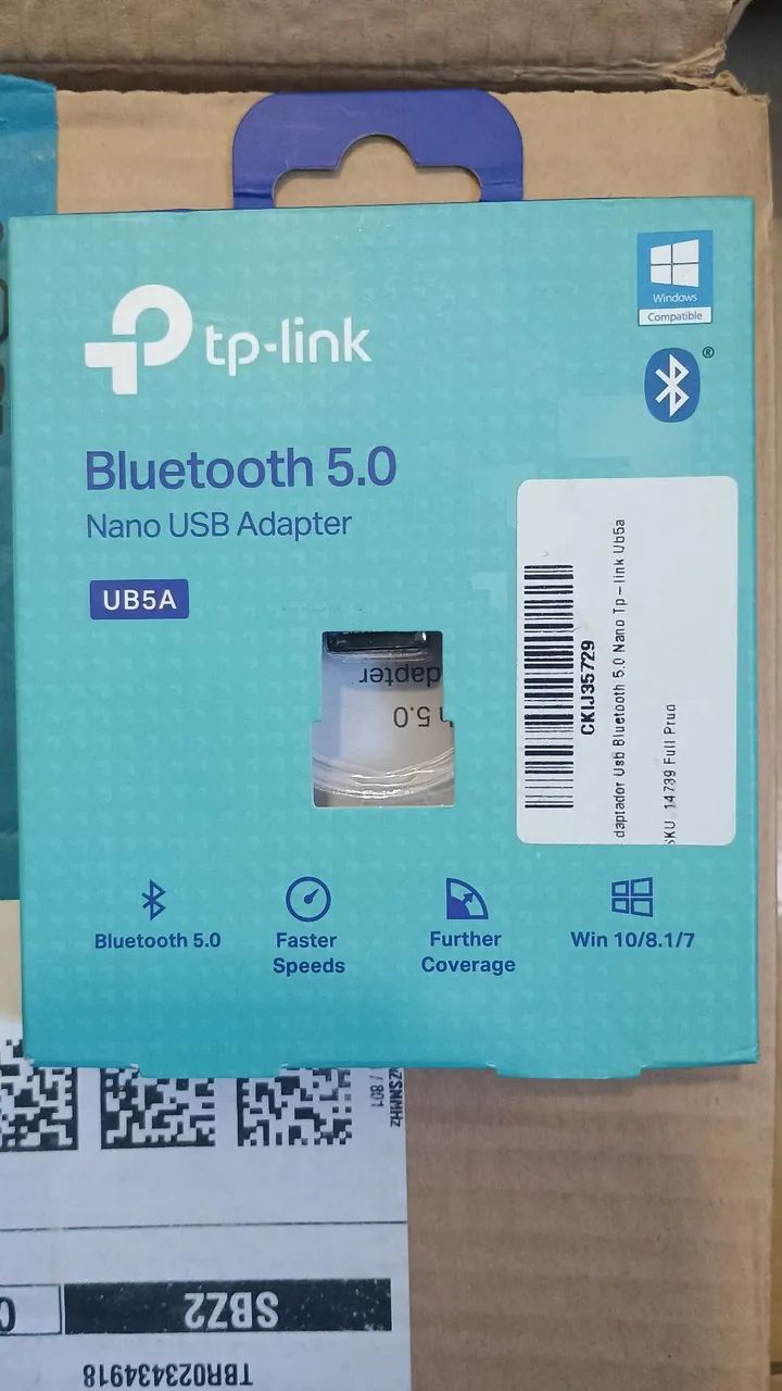Adaptador Bluetooth 5.0 Nano USB Tp-Link UB5A64186556335747120