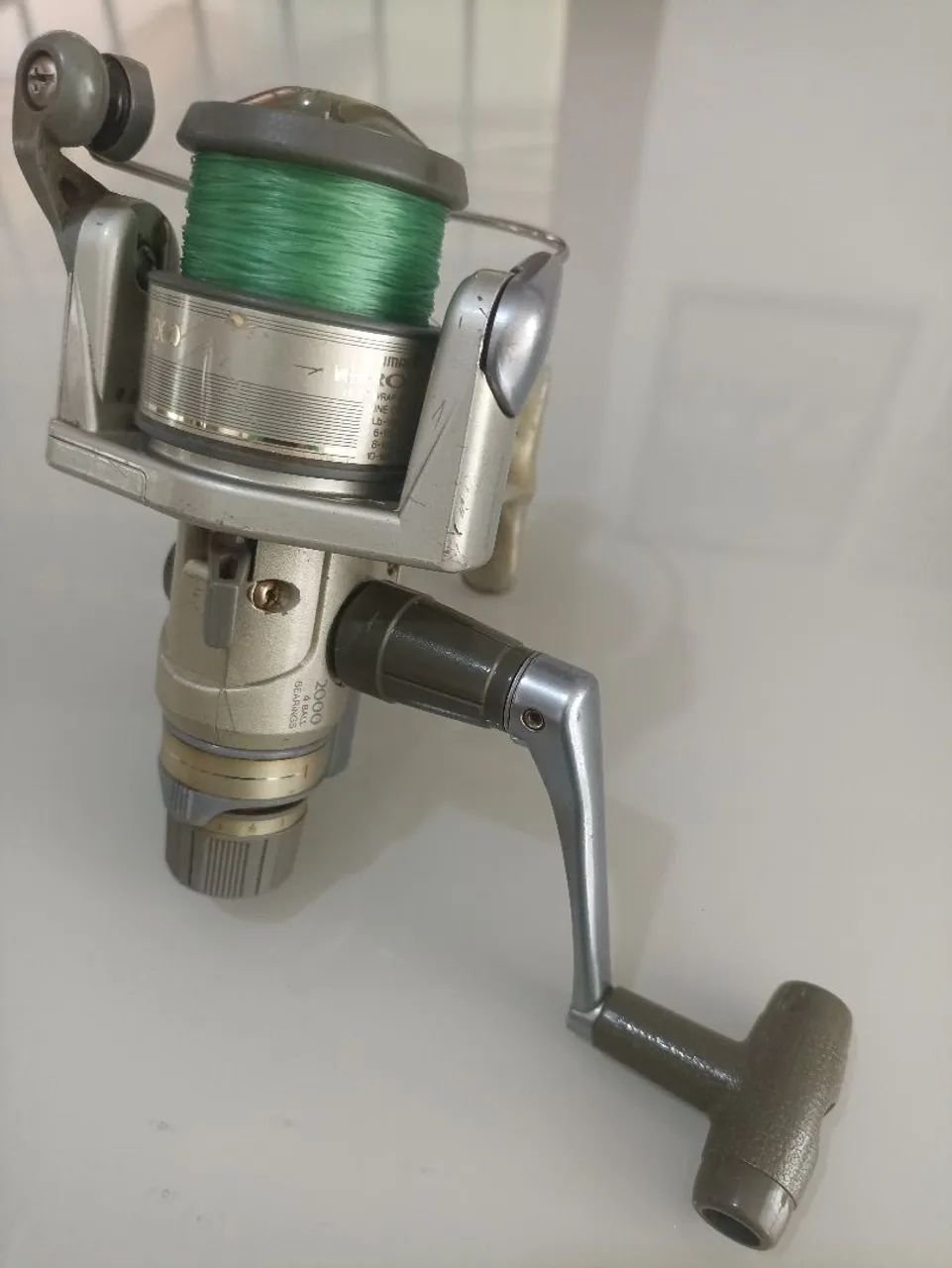 Molinete Shimano Aero 2000 Japão  - Foto 5