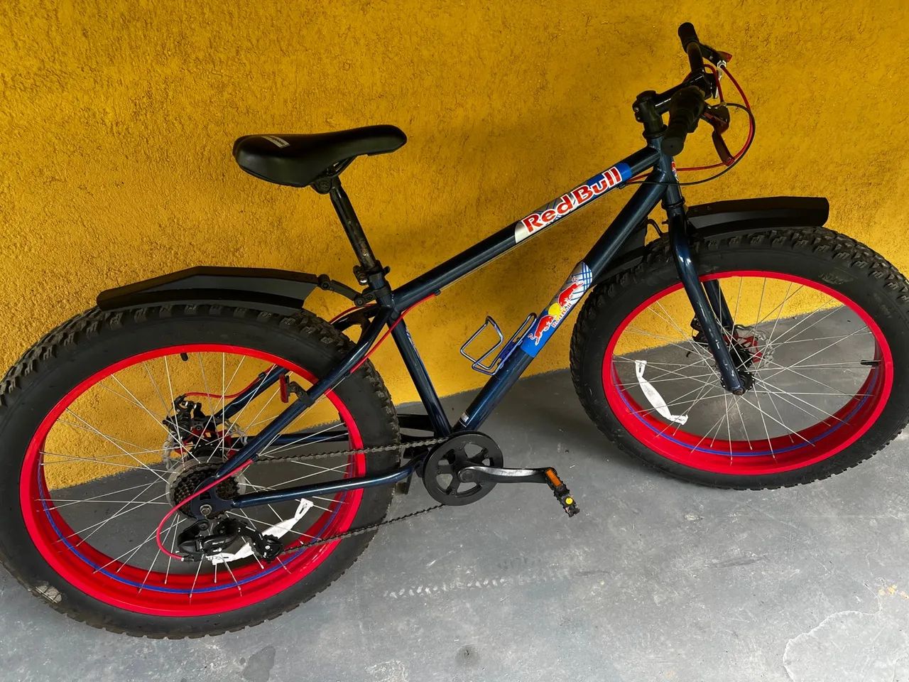 Bicicleta Fat Bike Red Bull - Aro 26