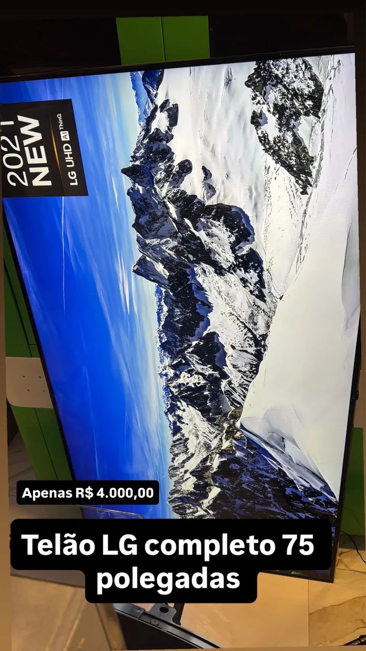 Tv LG Nanocell 75 polegadas - TVs - Parque Dois Irmãos, Fortaleza ...
