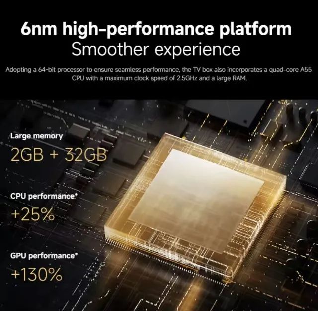 Xiaomi TV Box S 4K 3ª Geração - Nova, Original, Lacrada - Foto 4