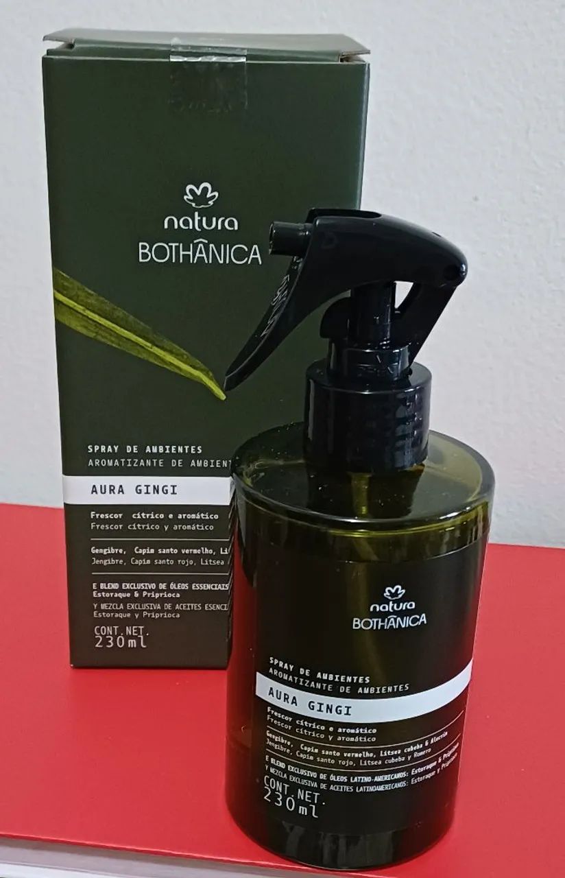 Spray de Ambientes Natura Bothânica Aura Gingi - Foto 4