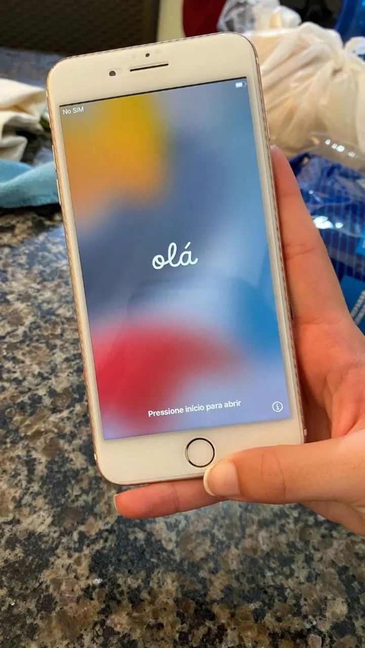 Vendo iPhone 7plus rosa