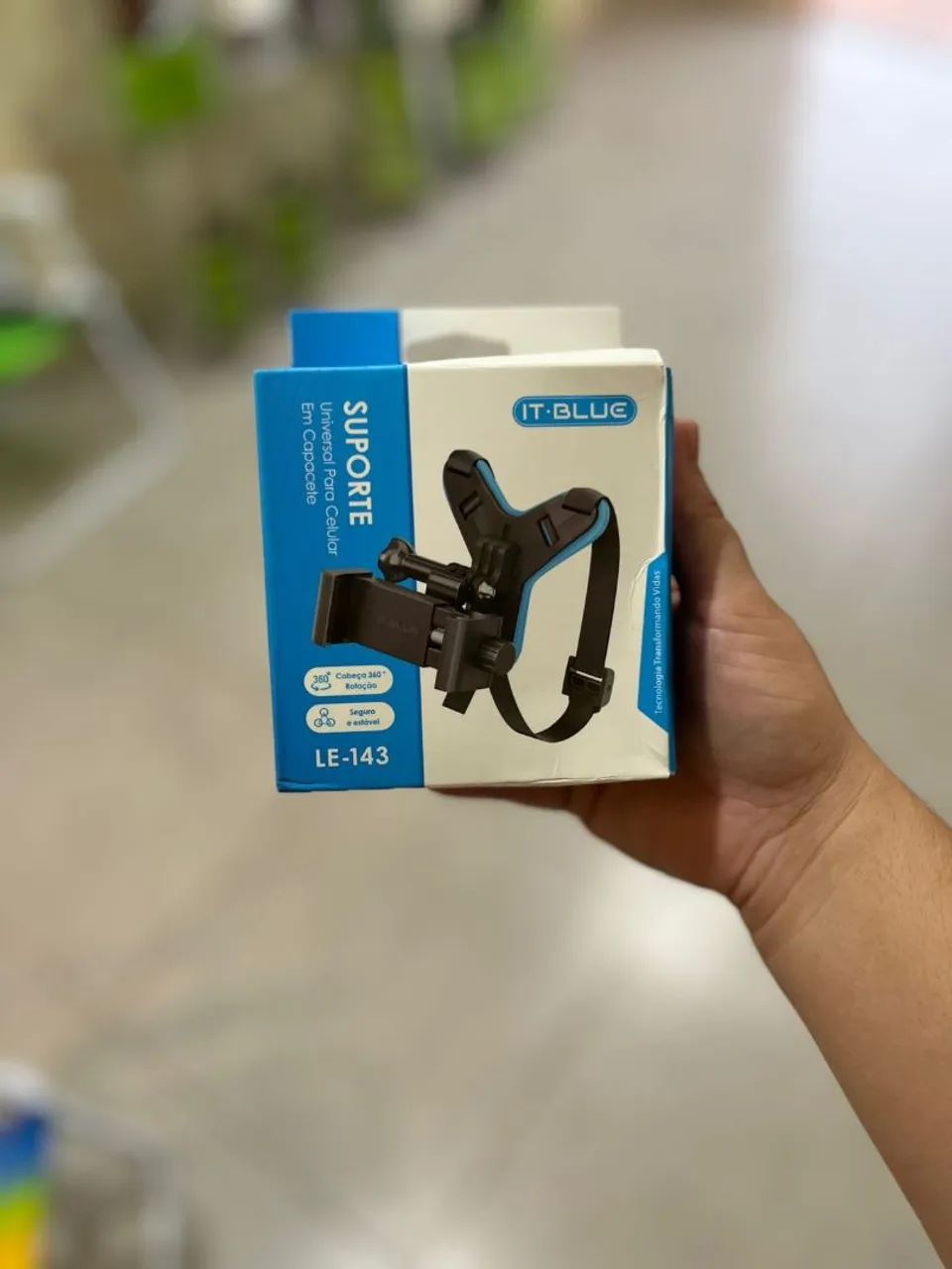 Suporte universal celular para capacete 64303557282178120