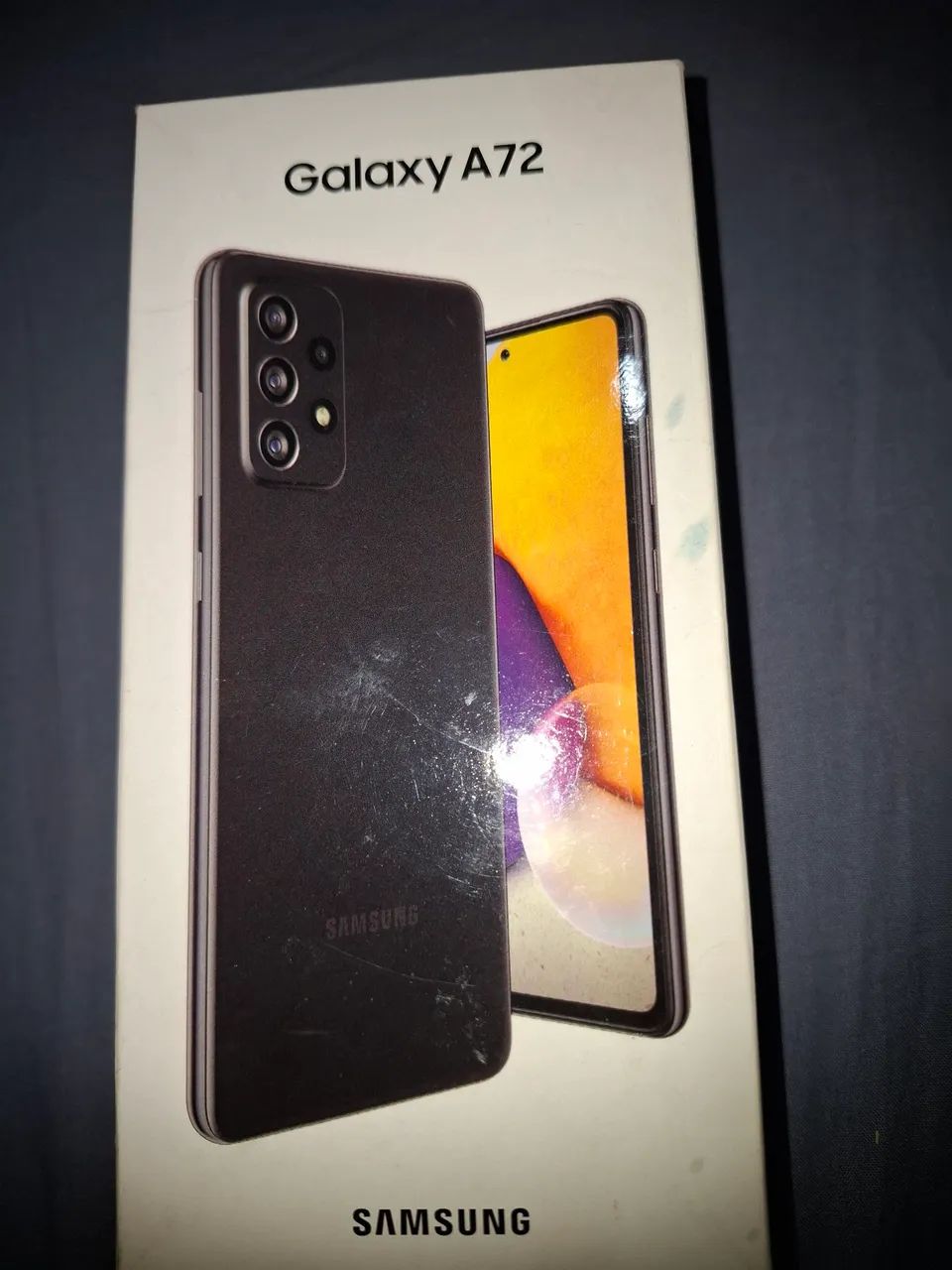 Caixa do Samsung Galaxy A72 - Foto 2