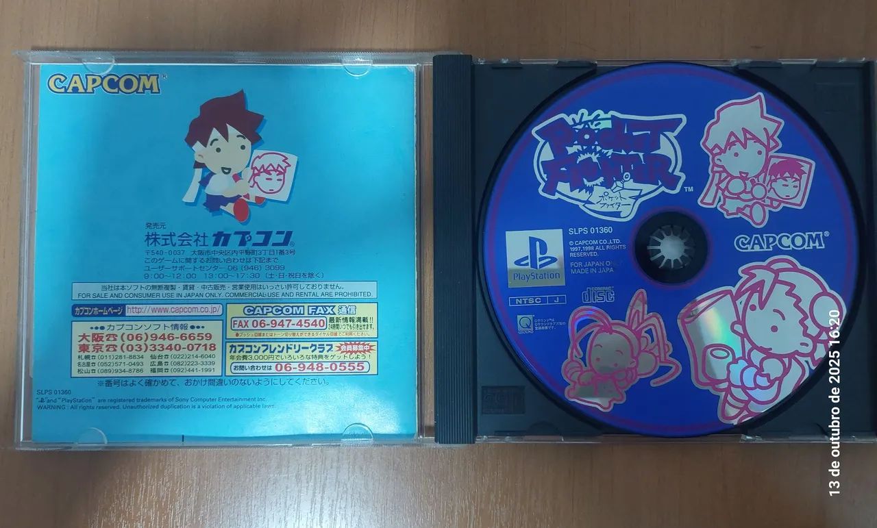 Pocket Fighter original Playstation 1 - Foto 3