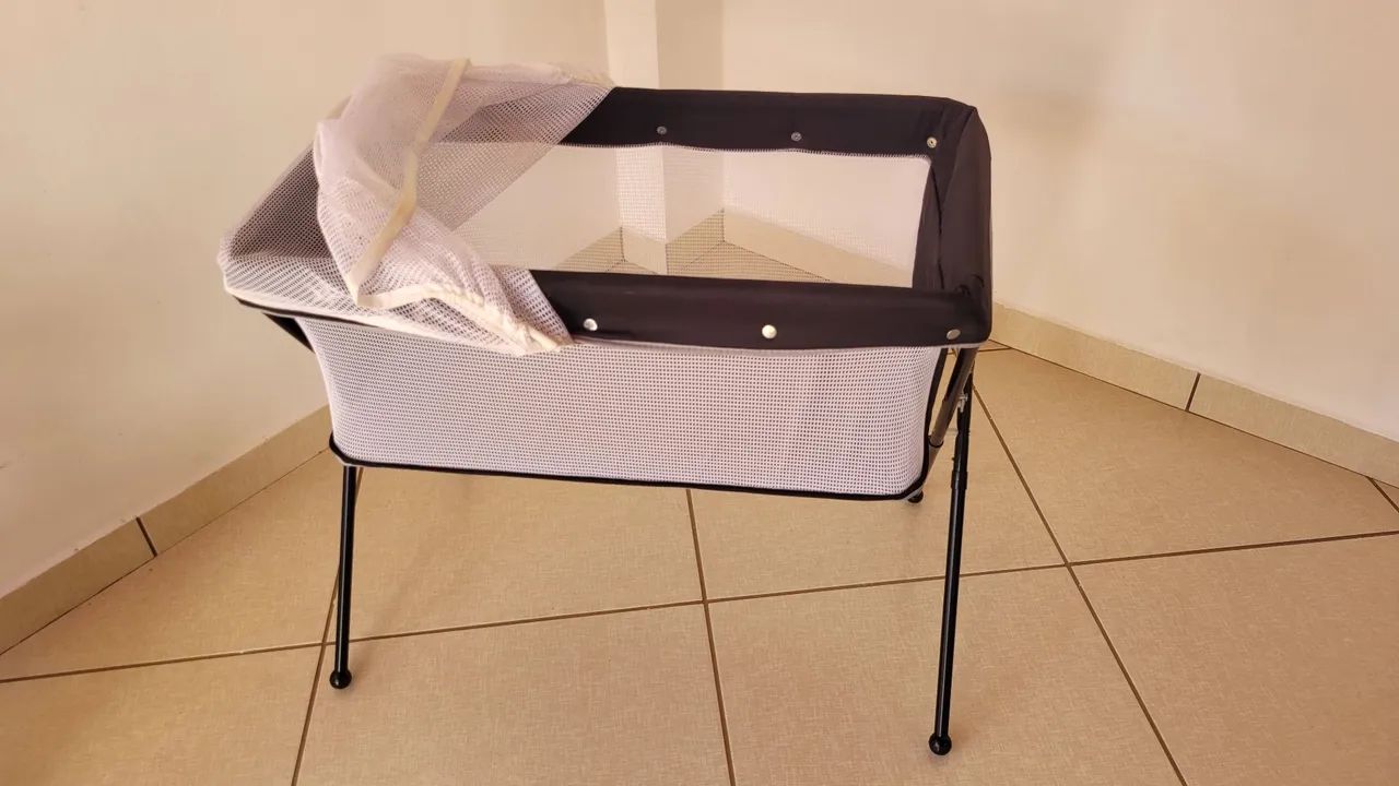 Berço portátil Co-leito Bari Galzerano (seminovo) - Foto 3