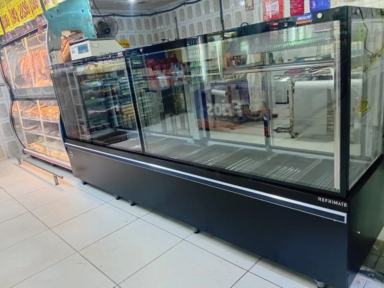 Balcão açougue Refrimate 3mt - novo 